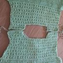 Mi proyecto del curso: Diseño de prendas a crochet: patronaje y escalado de tallas. Fashion Design, Crochet, Textile Design, and Fiber Arts project by Maria Neried Romero Esquivel - 09.24.2022