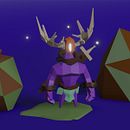 Guerrero tribal. Un progetto di 3D, Modellazione 3D, Videogiochi, Character design 3D e Progettazione di videogiochi di murrietakechus - 25.09.2022