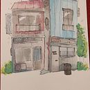 Il mio progetto del corso: Disegno architettonico espressivo con pennarelli colorati. Un proyecto de Bocetado, Dibujo, Ilustración arquitectónica, Sketchbook e Ilustración con tinta de luca_pigoli - 25.09.2022