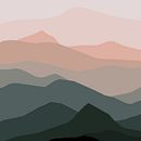 The Tale of Mountains. Un proyecto de Ilustración tradicional e Ilustración digital de emus_colorworks - 26.09.2022