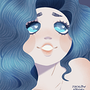 Blueberry. Traditional illustration project by jacklow_konney - 07.28.2022