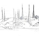 vista da minha casa. Een project van Traditionele illustratie van Nuala Leal - 27.09.2022