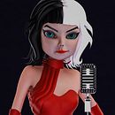 Cruella. Un proyecto de 3D, Modelado 3D, Diseño de personajes 3D y Diseño 3D de Ivana Florencia Miceli - 27.09.2022