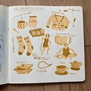 My project for course: Illustrated Life Journal: A Daily Mindful Practice. Un projet de Beaux Arts, Esquisse , Créativité, Dessin , et Carnet de croquis de sienkowska_paulina - 27.09.2022