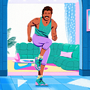 ILLUSTRATION MAGAZINE TURBO TIME TRAVEL Ein Projekt aus dem Bereich Traditionelle Illustration und Editorial Illustration von fagostudio - 15.06.2022