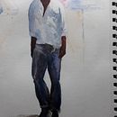 Meu projeto do curso:  Sketching de pessoas em aquarela. Un progetto di Bozzetti, Pittura ad acquerello e Disegno anatomico di Marcia Quintela - 27.09.2022