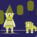 Mi proyecto del curso: Diseño de personajes vectoriales para principiantes. Traditional illustration, Character Design, Vector Illustration, and Drawing project by Sebastián Rosero - 09.24.2022