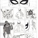 Dibujo a lápiz para cómics de superhéroes - Puño de hierro. Traditional illustration, Comic, Pencil Drawing, and Drawing project by Fernando Medina Medina - 09.28.2022