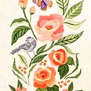 Mi proyecto del curso: Ilustración floral con gouache. Ilustração digital, Ilustração botânica, e Pintura guache projeto de Debbie Marentes - 24.09.2022