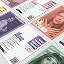 LE GRAND FESTIVAL. Un progetto di Graphic design, Design editoriale, Pubblicità, Musica, Design e Eventi di Tamara Cansino leal - 30.09.2022