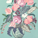 My project for course: Floral Illustration with Gouache Paint . % zmotz1 tarafından hazırlanan Dijital İllüstras, on, Botanik İllüstras, on, Guaj Bo, Ve ama projesi - 09.30.2022