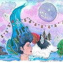 Mi proyecto del curso: Técnicas de acuarela para ilustraciones de ensueño. Traditional illustration, Drawing, Watercolor Painting, and Editorial Illustration project by Ana María Dueñas Rodríguez - 10.28.2022