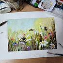 My project for course: Illustrating the Natural World with Watercolor and Charcoal. Un proyecto de Ilustración tradicional, Pintura e Ilustración naturalista				 de Melissa D'Cruz - 01.10.2022
