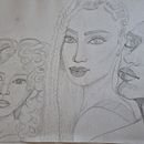 Mon projet du cours : Carnet de portraits : explorez le visage humain Ein Projekt aus dem Bereich Skizzenentwurf, Zeichnung, Porträtzeichnung, Artistische Zeichnung und Sketchbook von tatiana - 01.10.2022