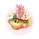 My project for course: Paper Collage Murals: Create Nature-Inspired Wall Art. Een project van Craft, Collage, Papercraft,  Interieurdecoratie y  Botanische illustratie van sooyeong - 02.10.2022