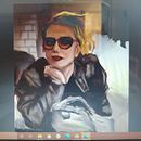 Mi proyecto del curso: Pintura de personajes de la cultura pop en Photoshop Ein Projekt aus dem Bereich Traditionelle Illustration, Bildende Künste, Zeichnung, Digitale Illustration und Porträtzeichnung von Luis Rodrigo Nolasco Sorchini - 01.10.2022