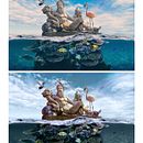 My project for course: Digital Collage in Photoshop: Composition and Visual Effects. Un progetto di Fotografia, Collage, Ritocco fotografico, Fotografia artistica, Composizione fotografica e Fotomontaggio di Marina Plotnikova - 03.10.2022