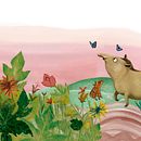 Alfabeto do cerrado. Un progetto di Illustrazione infantile di Sandra Beatriz Lavandeira - 04.10.2022