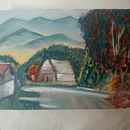 Mi proyecto del curso: Pintura al óleo de paisajes: explora la luz. Traditional illustration, Fine Arts, Pencil Drawing, Oil Painting, and Naturalistic Illustration project by Sandra Isabel Sarmiento Rios - 10.04.2022