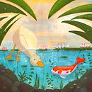 My project for course: Atmospheric Scenes in Procreate: Paint with Color and Light. Un proyecto de Ilustración tradicional e Ilustración digital de Polina Lutseva - 11.10.2022