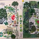 DE ÁRBOLES Y BOSQUES . Een project van Traditionele illustratie,  Schetsen,  Creativiteit,  Tekening, Aquarelschilderen, Kinderillustratie, Sketchbook y Schilderen met gouache van Victoria Maria Cardenas - 28.09.2022