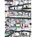 Moneer Alqahtani project for course: Expressive Architectural Sketching with Colored Markers. Esboçado, Desenho, Ilustração arquitetônica, Sketchbook e Ilustração com tinta projeto de Moneer Alqahtani - 12.10.2022