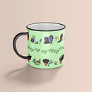 Meu projeto do curso: Design de padrões ilustrados. Een project van  Ontwerp, Traditionele illustratie, Patroonontwerp y Printen van Vanessa Vieira - 05.10.1997