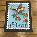 oiseau timbre Ein Projekt aus dem Bereich Traditionelle Illustration von patrick denot - 06.10.2022