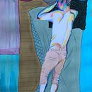 Mein Abschlussprojekt für den Kurs: Expressive figurative Zeichnung: Erforsche Form und Farbe. Un proyecto de Bellas Artes, Dibujo a lápiz, Dibujo, Dibujo de Retrato, Dibujo realista, Dibujo anatómico y Pintura gouache de Gabie - 06.10.2022