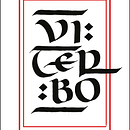 Uncial Calligraphy for Beginners. Viterbo, Italy.. Caligrafia projeto de riccardomuzzi_ph - 07.10.2022