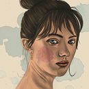 My project for course: Illustrated Portraits with Procreate . % Silke Bauwens tarafından hazırlanan Geleneksel illüstras, on, Vektör İllüstras, onu, Dijital İllüstras, on, Ve Portre Çizimi projesi - 10.07.2022