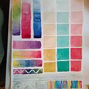 My project for course: Modern Watercolor Techniques. Ilustração tradicional, Artes plásticas, Pintura, e Pintura em aquarela projeto de Carolin Esser-Miles - 08.10.2022