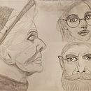 My project for course: Portrait Sketchbooking: Explore the Human Face Ein Projekt aus dem Bereich Skizzenentwurf, Zeichnung, Porträtzeichnung, Artistische Zeichnung und Sketchbook von Laura Calvert - 06.10.2022