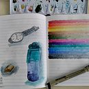 My project for course: Urban Sketching: Express Your World in a New Perspective. Un proyecto de Ilustración tradicional, Bocetado, Dibujo, Pintura a la acuarela, Ilustración arquitectónica y Sketchbook de Sopheachmongkul Meas - 09.10.2022