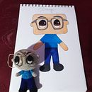 Personaje Diego Amigurumi.. Un progetto di Design di Diego Andrés Alzate Ruiz - 10.10.2022