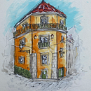 Alfama, lisboa. Un projet de Illustration traditionnelle de Antonio Santos - 09.10.2022