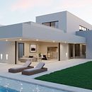 La Barrosa House. Un proyecto de 3D, Arquitectura, Infografía, Modelado 3D, Arquitectura digital y Diseño 3D de Ramón Guerra Marcos - 04.05.2022