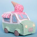 Carrinho de sorvete. Amigurumi, Crochet, Arts, and Crafts project by Bia Moraes - 10.11.2022