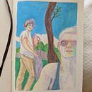 Il mio progetto del corso: Disegno anatomico espressivo: esplora forme e colori. Un proyecto de Bellas Artes, Dibujo a lápiz, Dibujo, Dibujo de Retrato, Dibujo realista, Dibujo anatómico y Pintura gouache de Alessandra Farabegoli - 13.10.2022