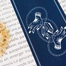 Cyanotype bookmarks . % Antonio Linares tarafından hazırlanan Sanat ve El Sanatları projesi - 11.28.2022