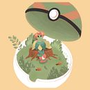 Pokemon Wallpaper. Een project van Traditionele illustratie van Louis Tran - 12.10.2022