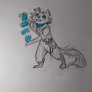 Meu projeto do curso: Gato pirata. Character Design, Pencil Drawing, Drawing, and Children's Illustration project by Bianca Alves - 10.12.2022