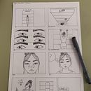 Comic con distintos planos. Een project van Traditionele illustratie van legna_almeidav - 13.10.2022