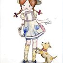 Animalitos y niños. Een project van Traditionele illustratie van Cristina Casciaro - 13.10.2022