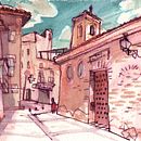 Spain sketches. Un proyecto de Ilustración tradicional, Pintura, Pintura a la acuarela, Bocetado, Sketchbook y Dibujo de eleanor doughty - 13.10.2022