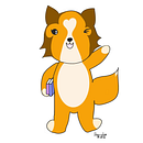 Lesehund Marie / Sheltie Ein Projekt aus dem Bereich Design von Figuren, Design, Zeichnung und Artistische Zeichnung von berry_hamster - 13.10.2022