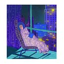 City lights. Un projet de Illustration traditionnelle, Illustration numérique, Dessin numérique , et Narration de Berna Eyuboglu - 08.10.2022