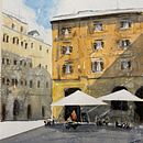My project for course: Modern Techniques for Watercolor Cityscapes Ein Projekt aus dem Bereich Malerei und Aquarellmalerei von Anna - 14.10.2022