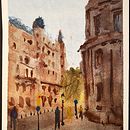 Barcelona Ein Projekt aus dem Bereich Bildende Künste, Aquarellmalerei und Architektonische Illustration von Miguel Sousa - 13.10.2022
