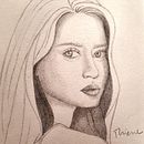 Meu projeto do curso: Caderno de retratos: explore o rosto humano Ein Projekt aus dem Bereich Skizzenentwurf, Zeichnung, Porträtzeichnung, Artistische Zeichnung und Sketchbook von Thiene Alves - 05.10.2022